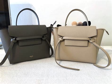 celine nano bag dupe|celine belt bag nano size.